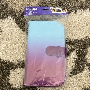NWT. Ombré Instax Photo Album (Holds 108).